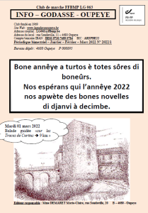 Janvier-Février-Mars 2022